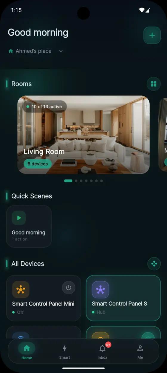 Al Rawi Smart Home · HOME