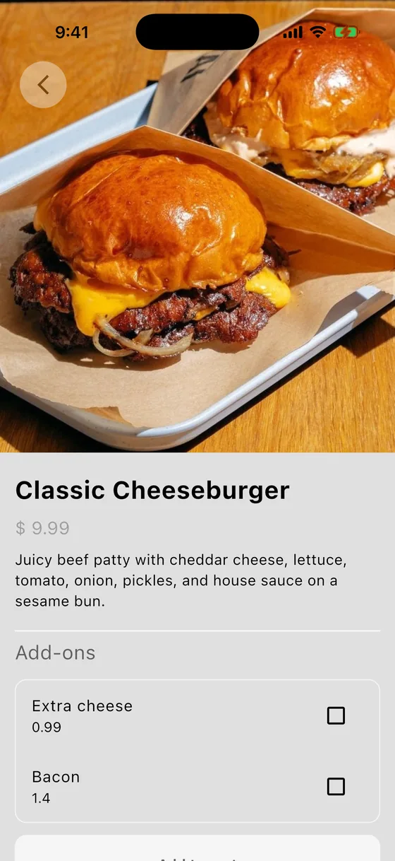 Foodie · Food delivery · DISH