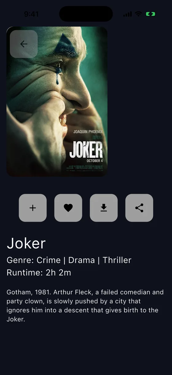 Streamify · Movie guide · SAVE